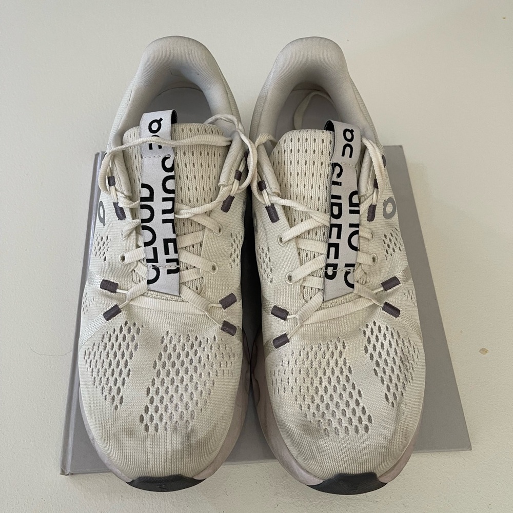 On Running White Athletic Shoes